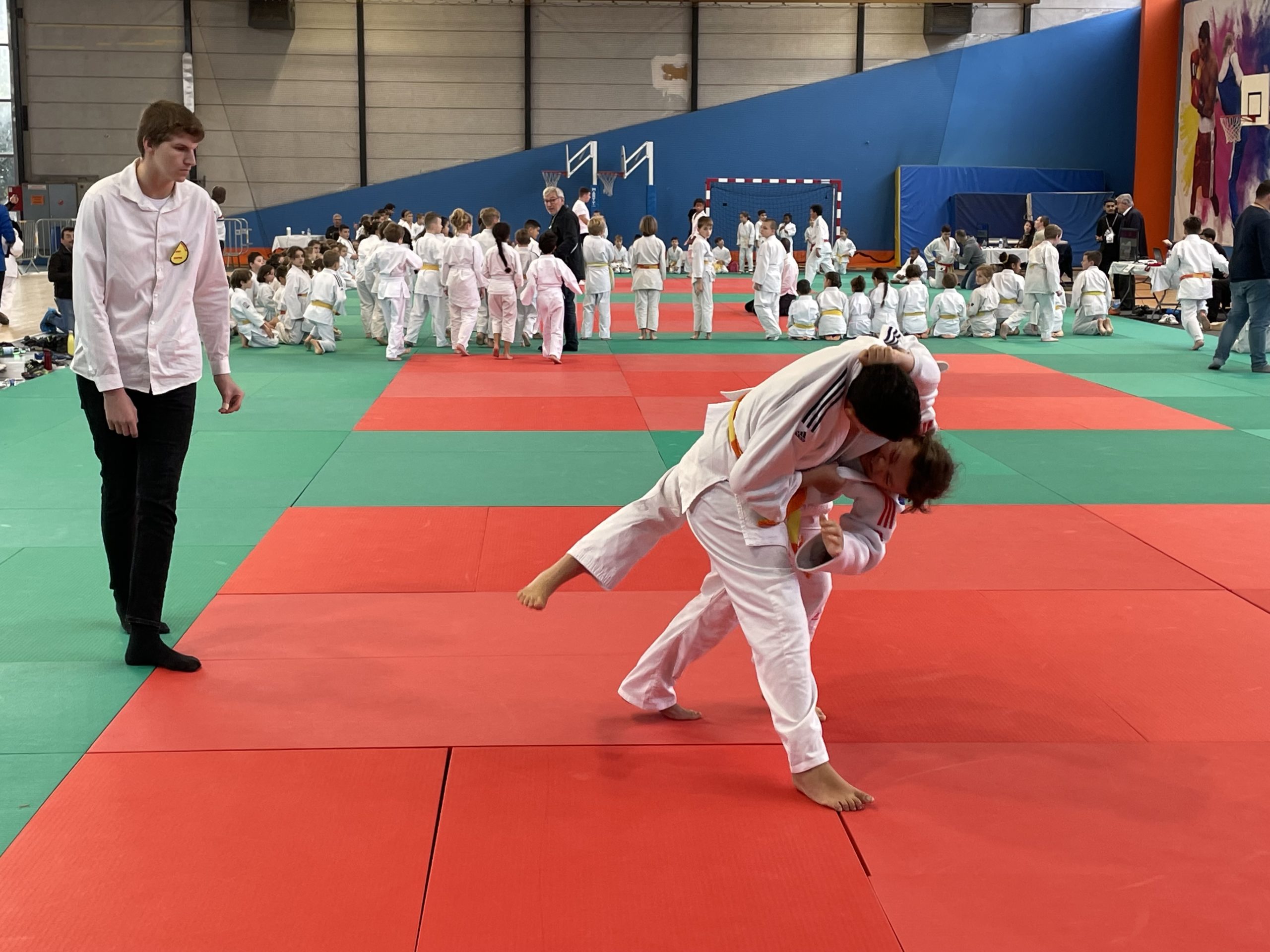 Salle comble pour le gala de judo