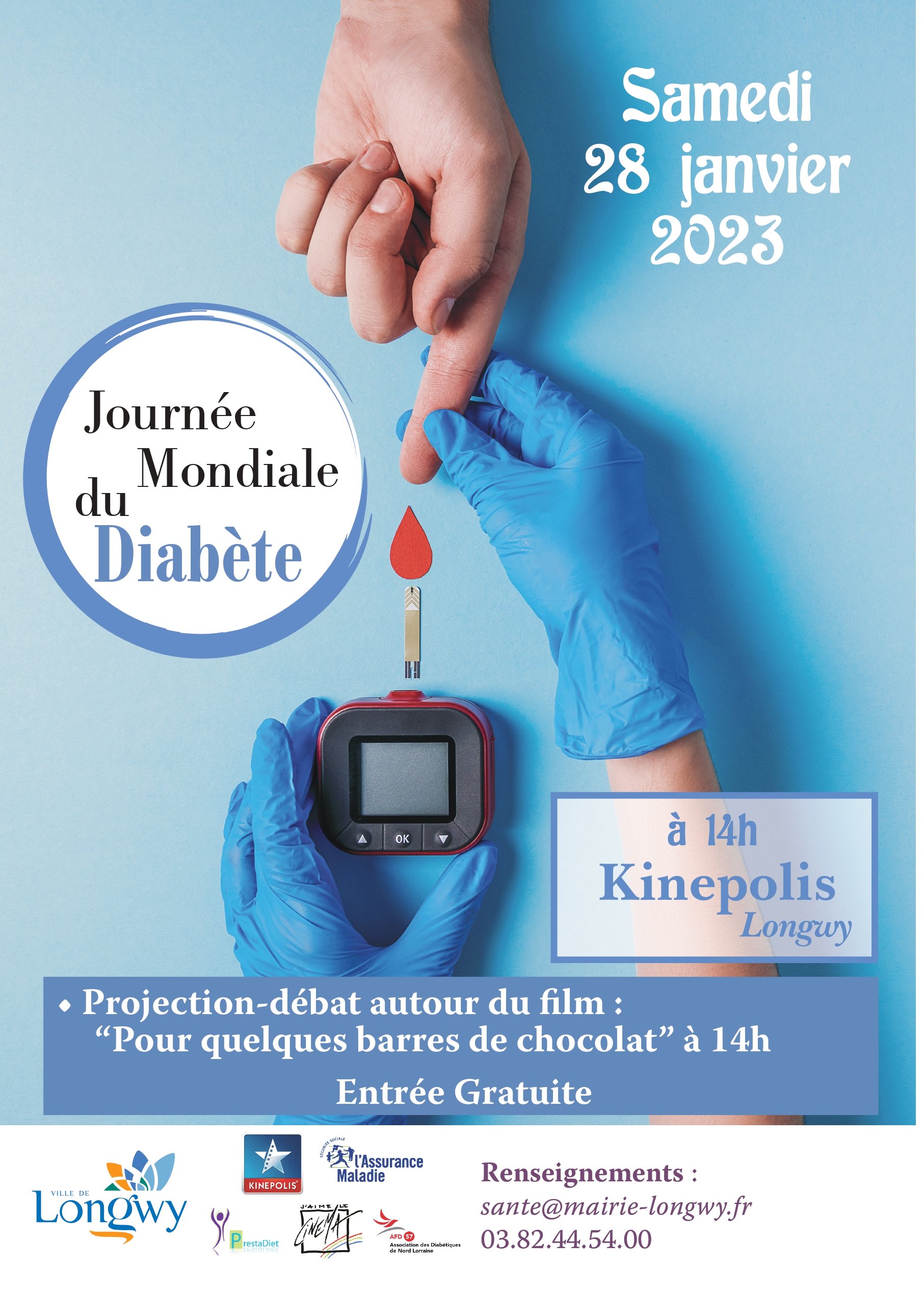 Une projection-débat pour parler du diabète