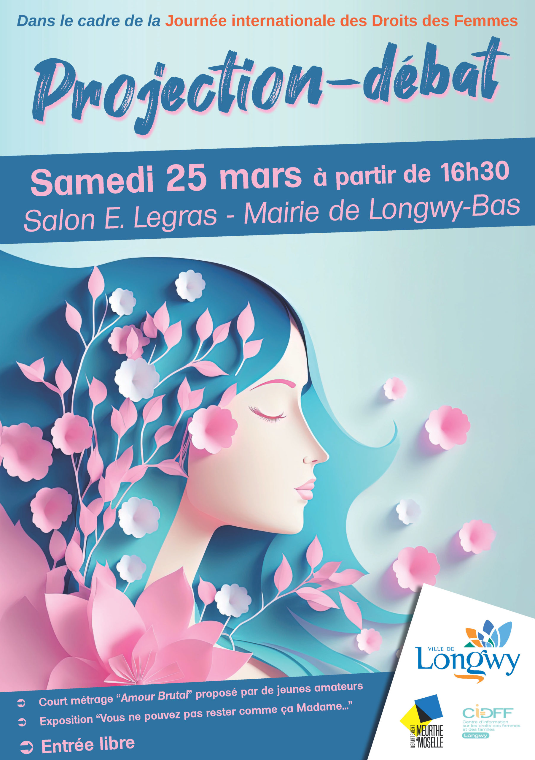 Une projection – débat dans le cadre de la Journée internationale des Droits des Femmes