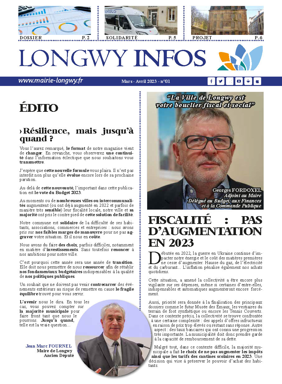 Longwy Infos – Mars/Avril 2023