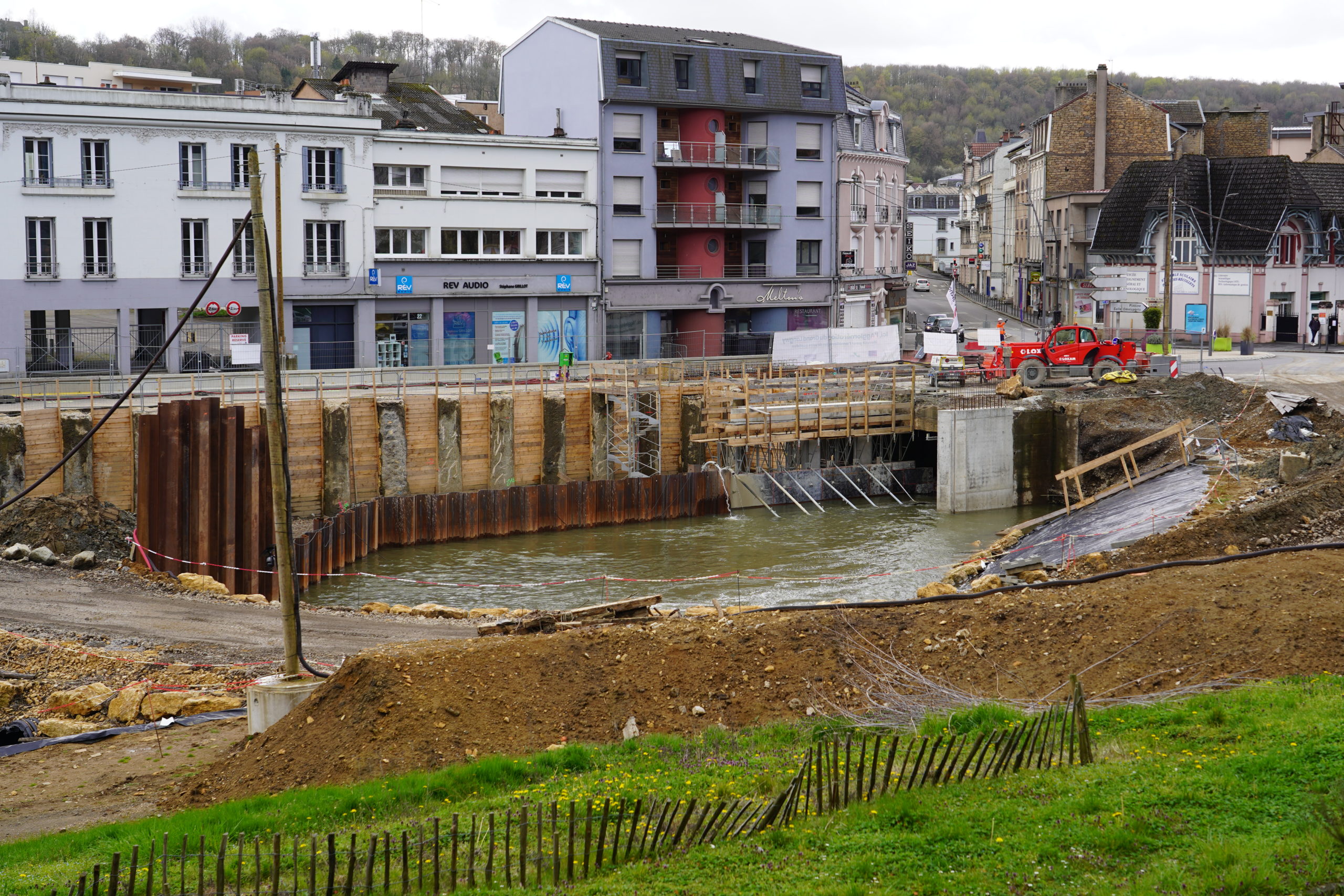 Parc des Récollets : avancée des travaux