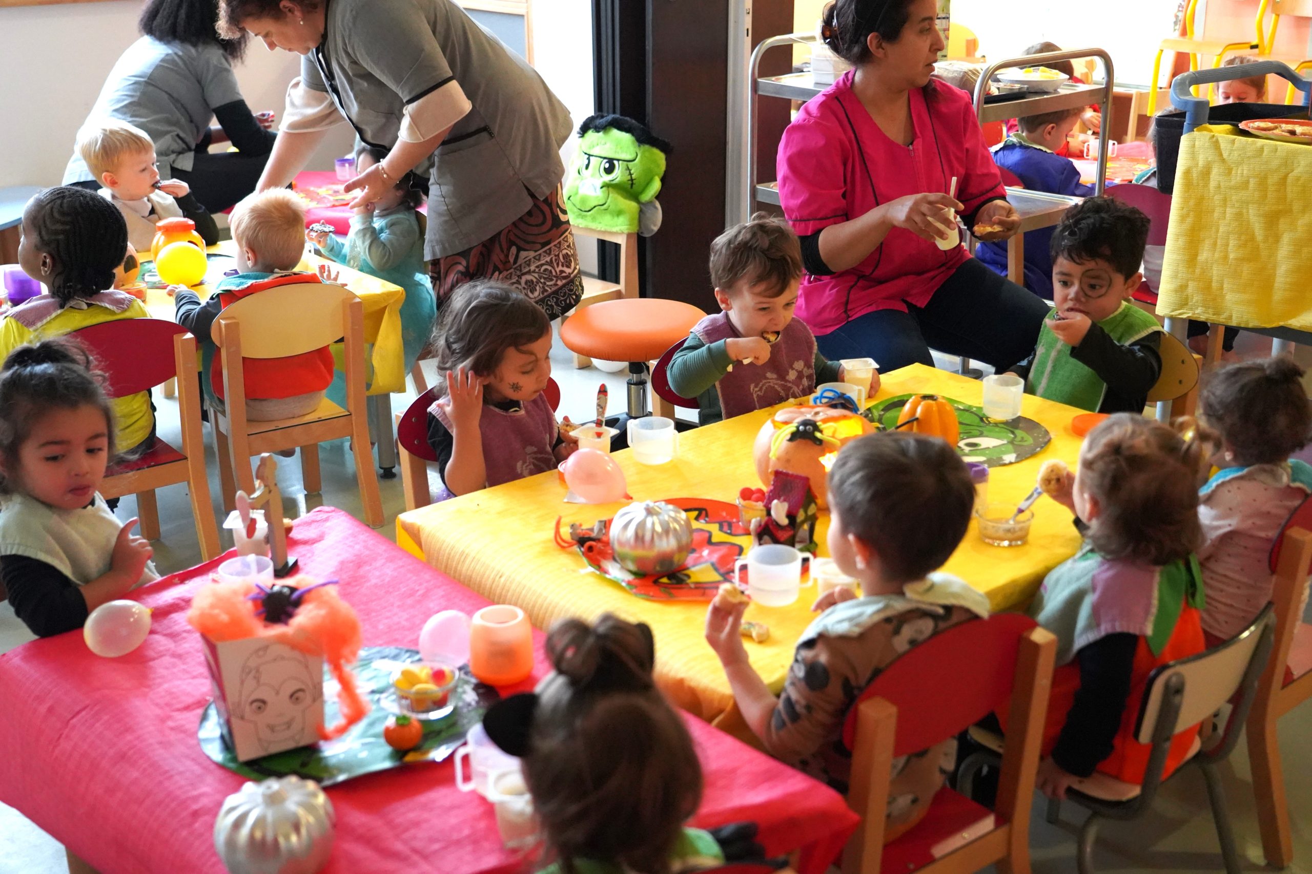 Les petits fêtent Halloween