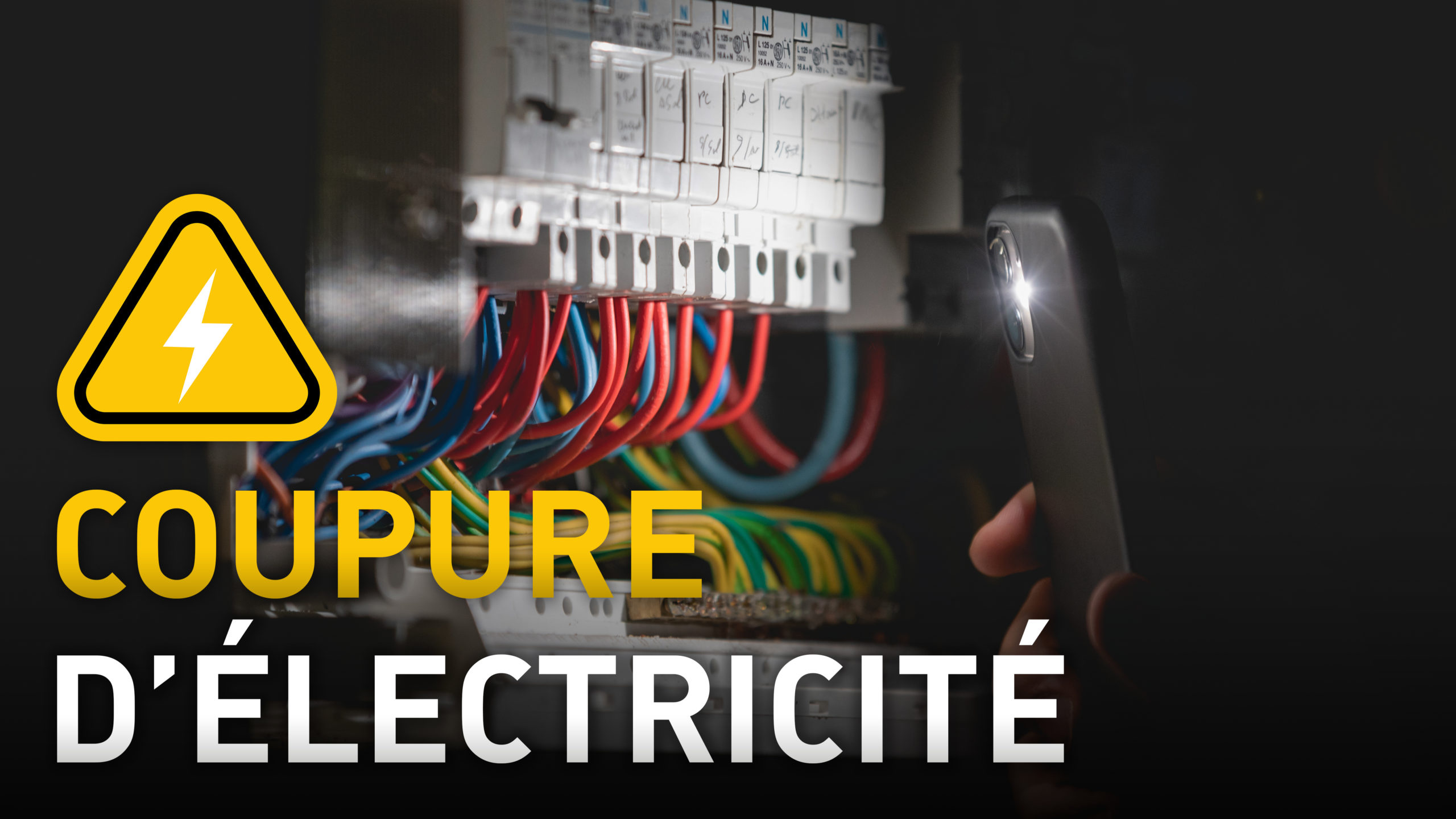 Pour information : Coupure d’Électricité