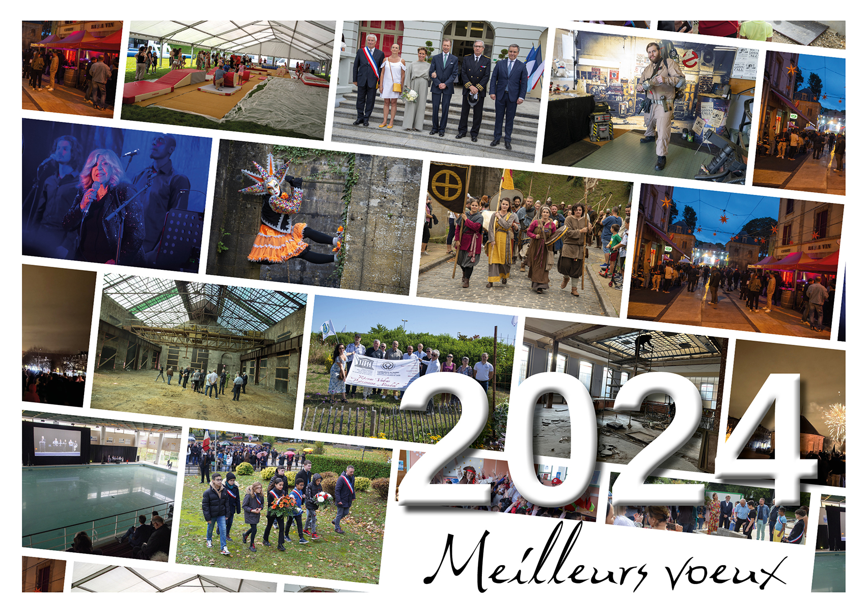 La Ville de Longwy vous souhaite une bonne année 2024 !
