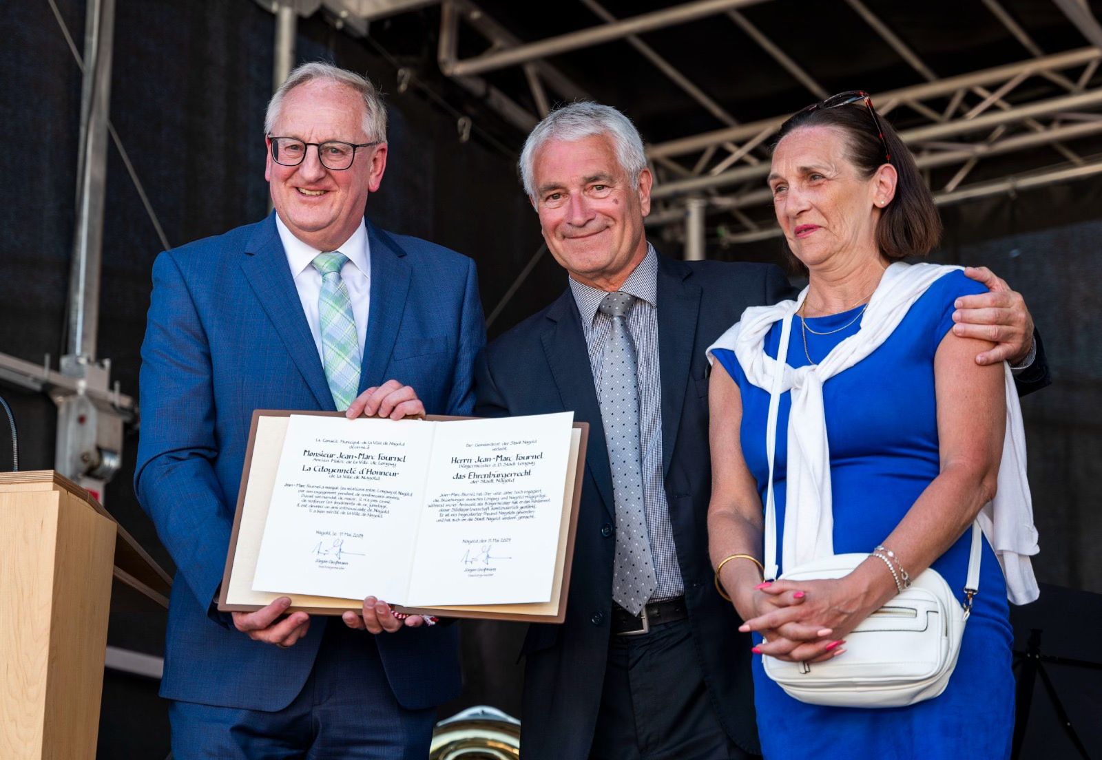 Jean-Marc FOURNEL, Citoyen d’Honneur de Nagold