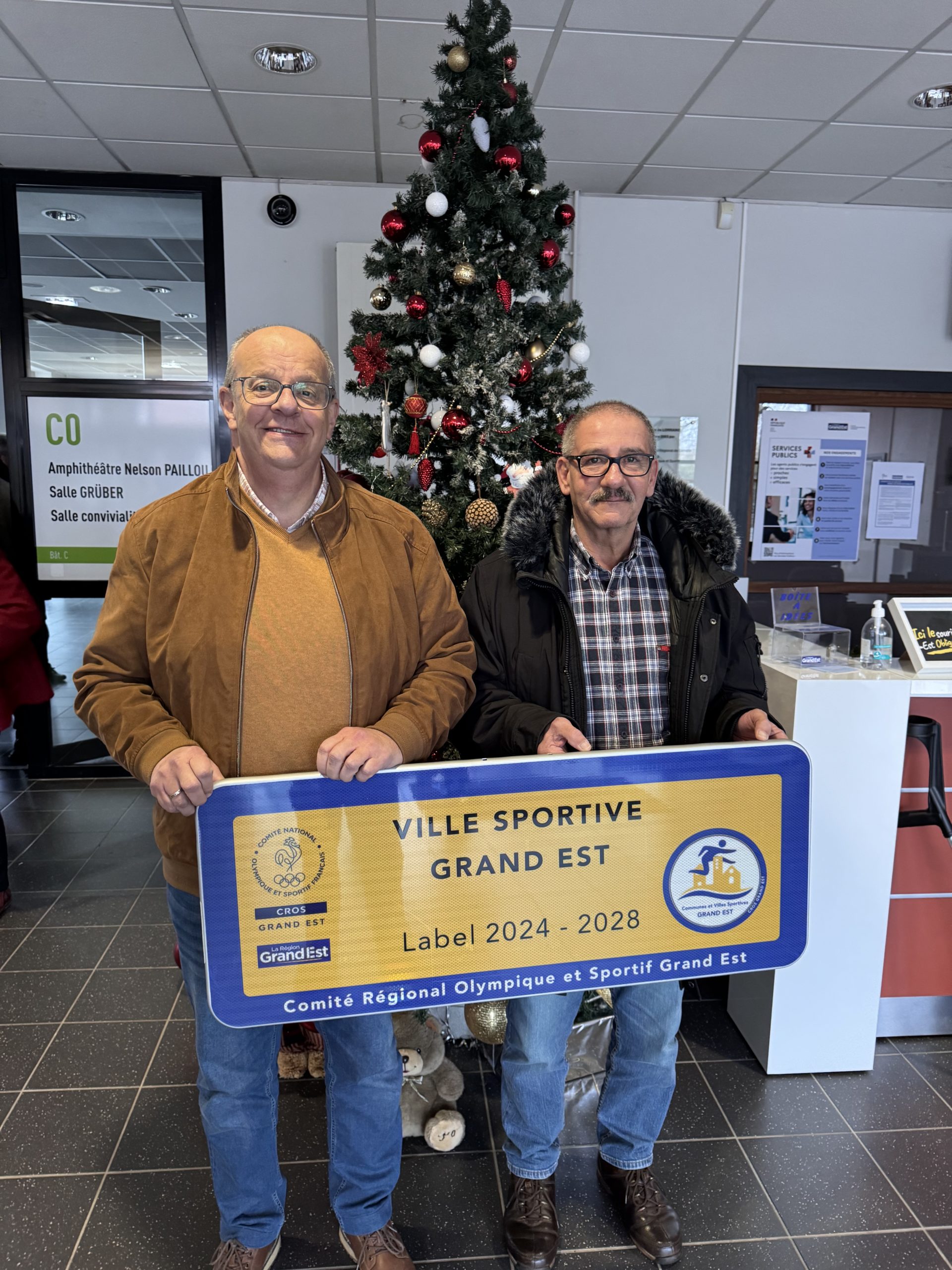 Longwy à nouveau labellisée « Ville Sportive Grand Est »