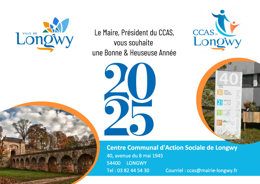 Le Calendrier 2025 du CCAS de Longwy bientôt disponible !