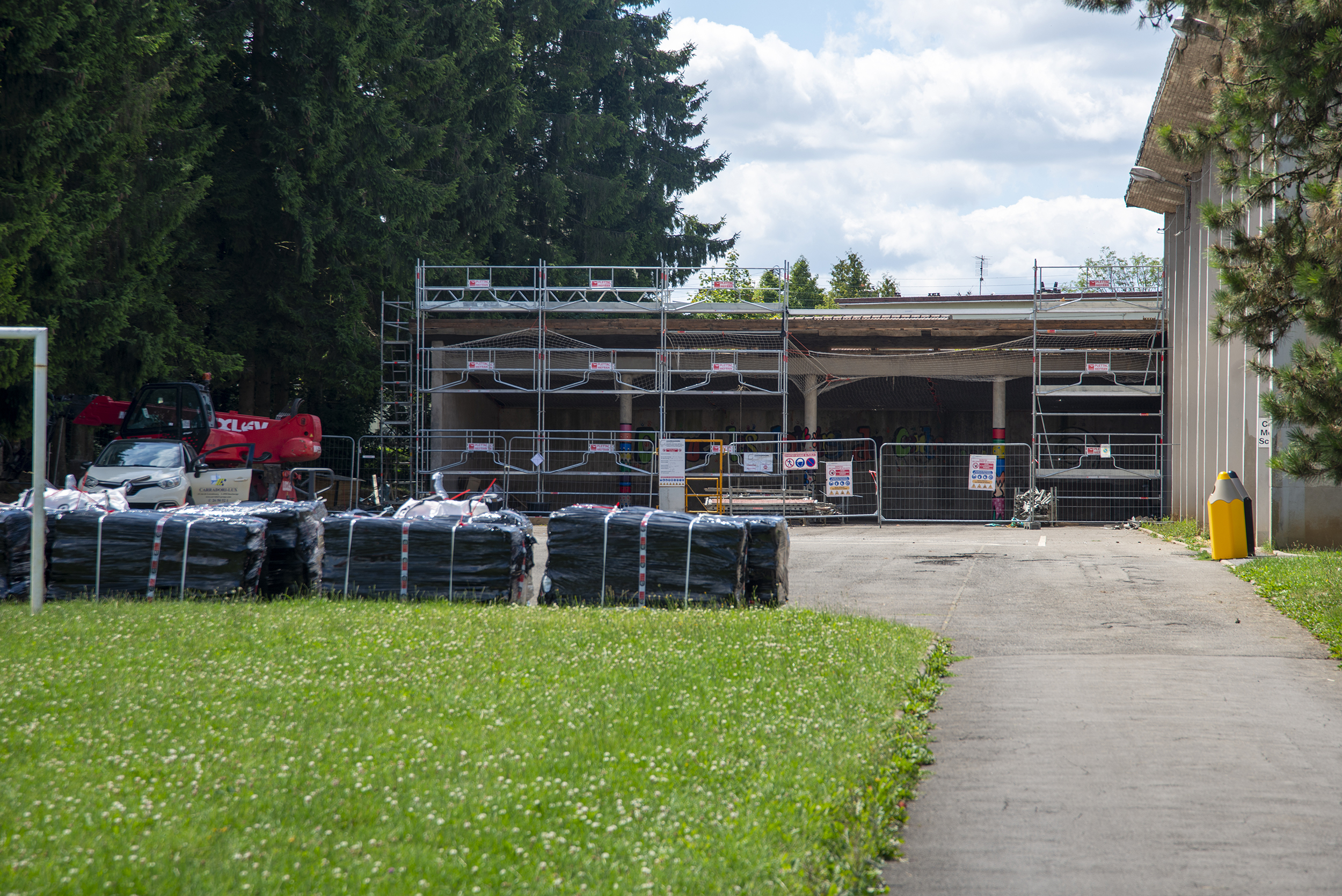 Travaux estivaux dans les écoles