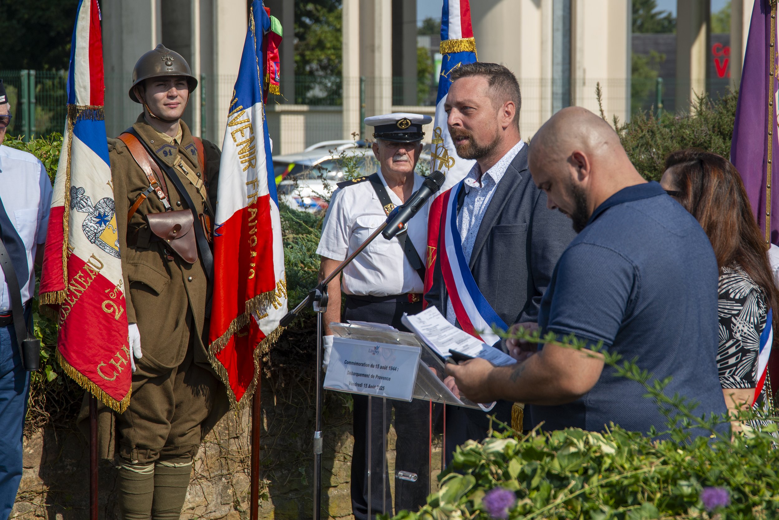 Longwy commémore le 81e anniversaire du Débarquement de Provence