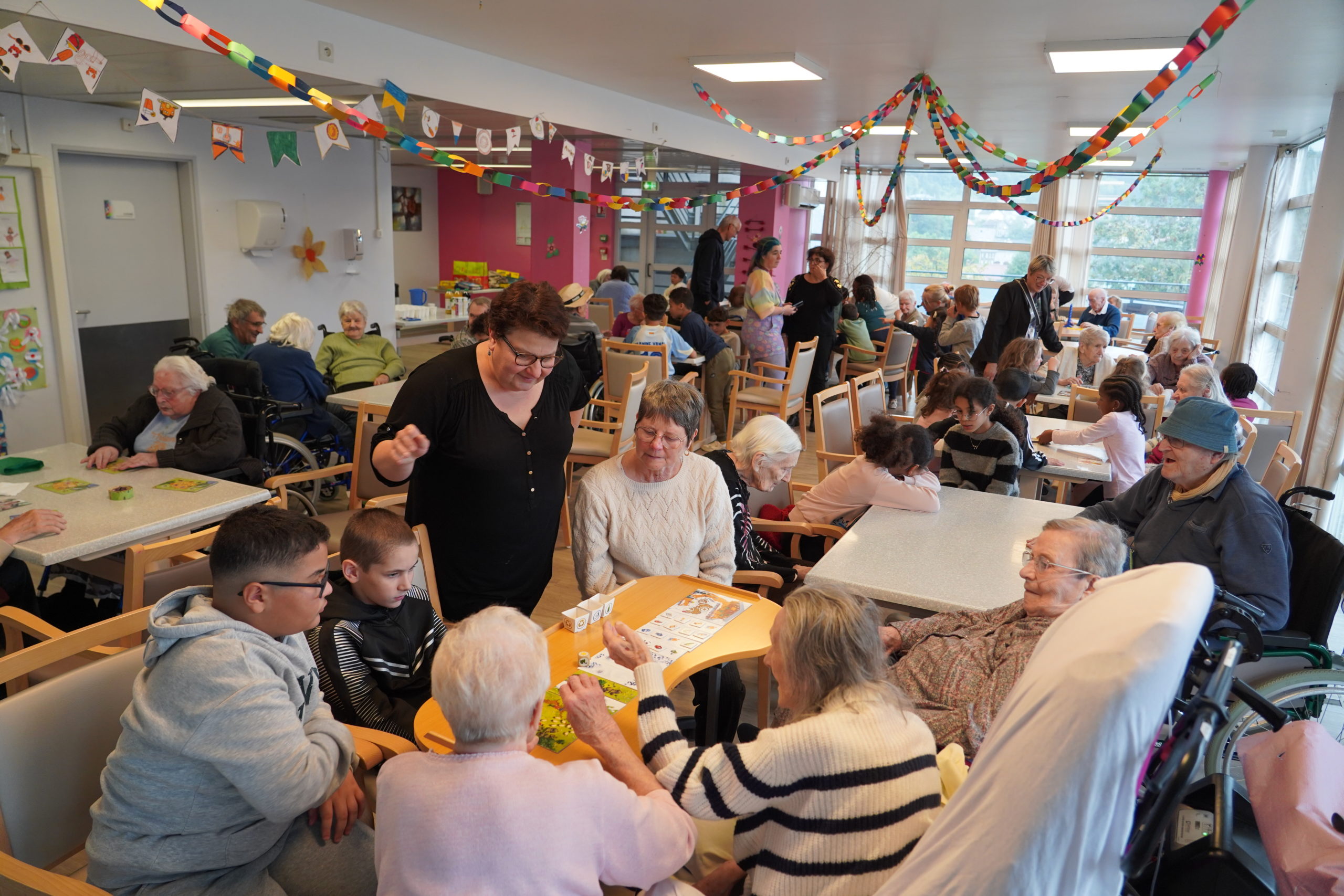 Sourires partagés à l’EHPAD Saint-Louis