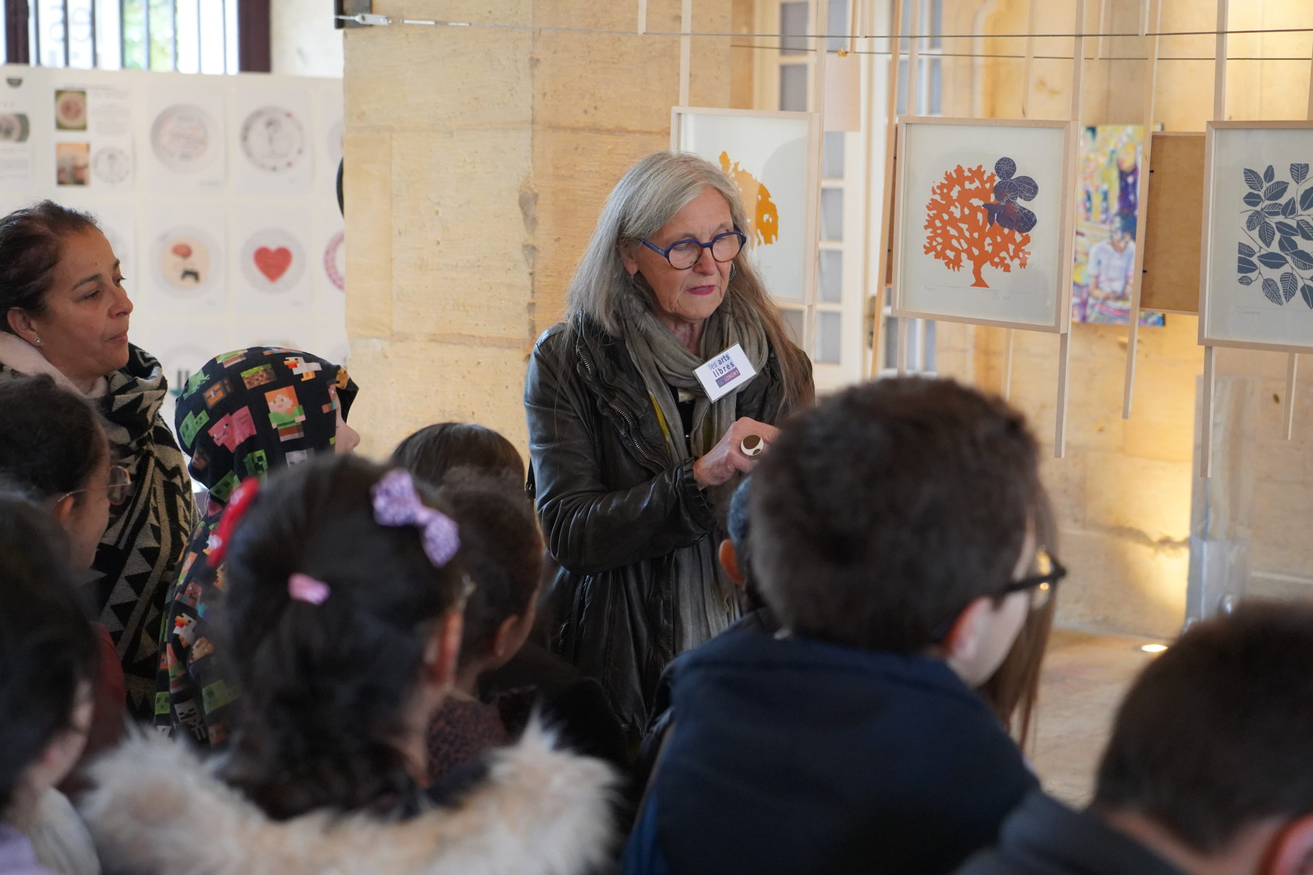 Les élèves découvrent les Arts Libres