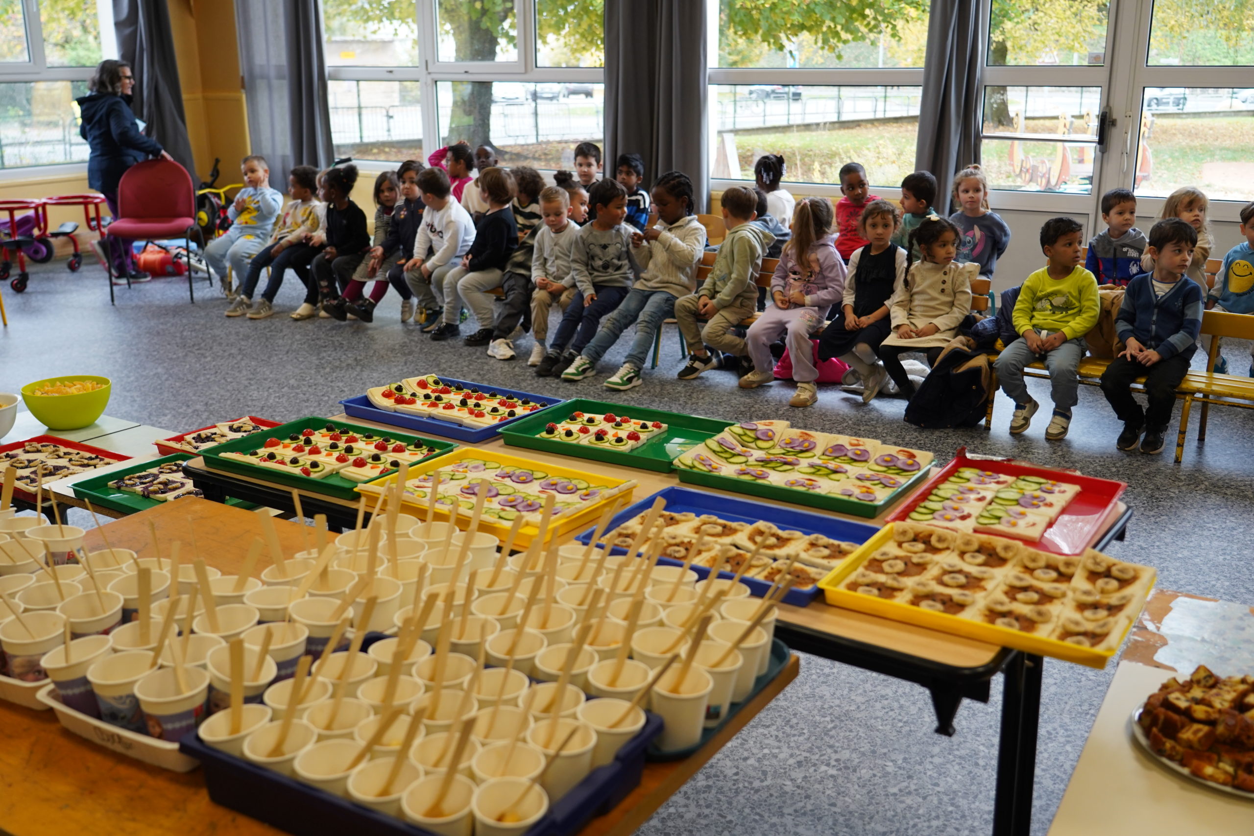 Une journée gourmande à l’école maternelle Porte de Bourgogne