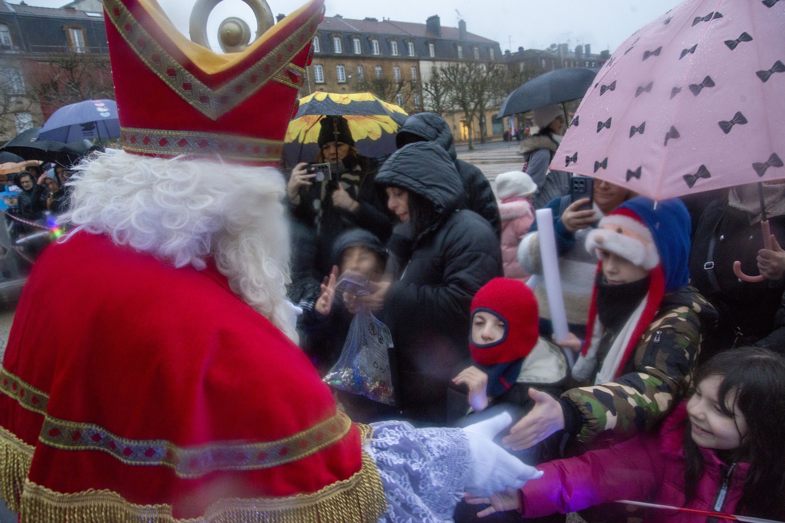 Saint-Nicolas a rendu visite aux enfants
