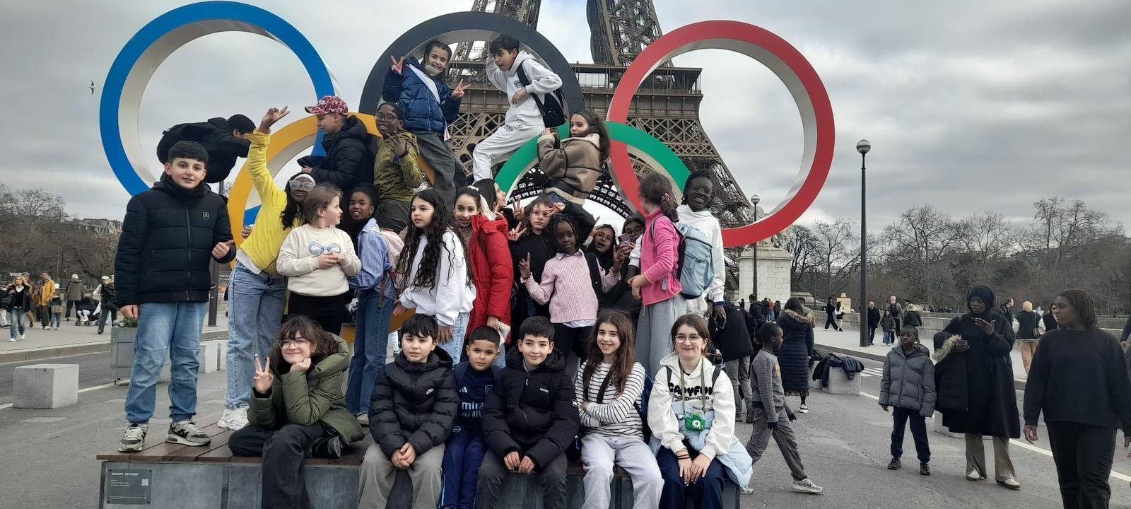 Les jeunes élus du Conseil Municipal des Enfants en visite à Paris