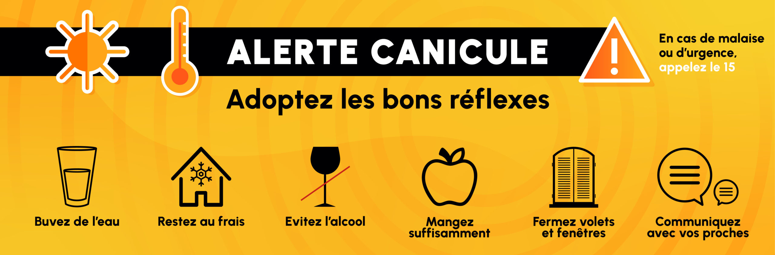 Canicule – Alerte rouge