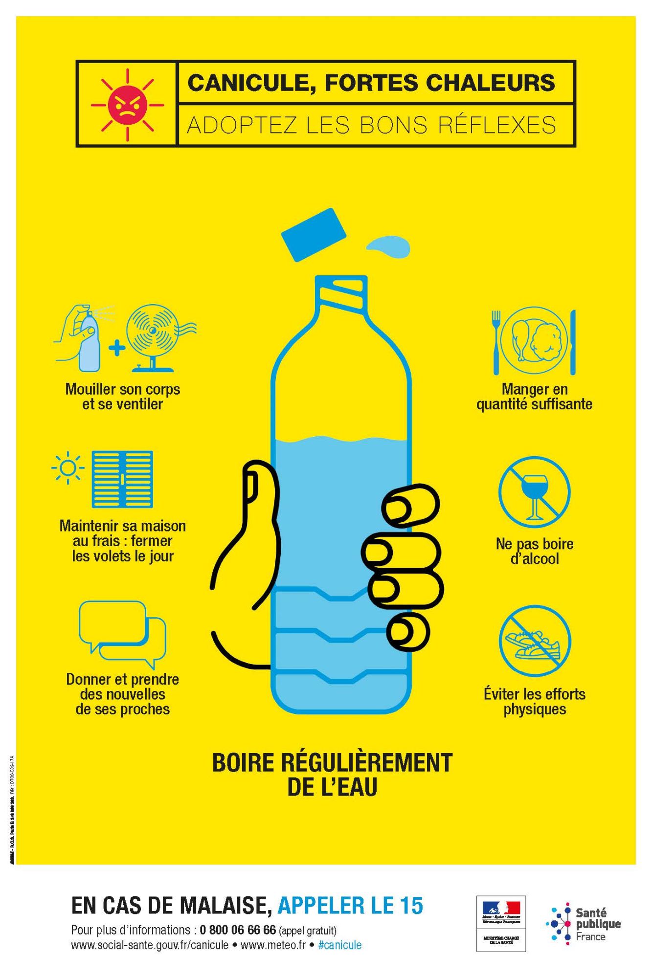 Canicule : adoptez les bons réflexes pour vous protéger