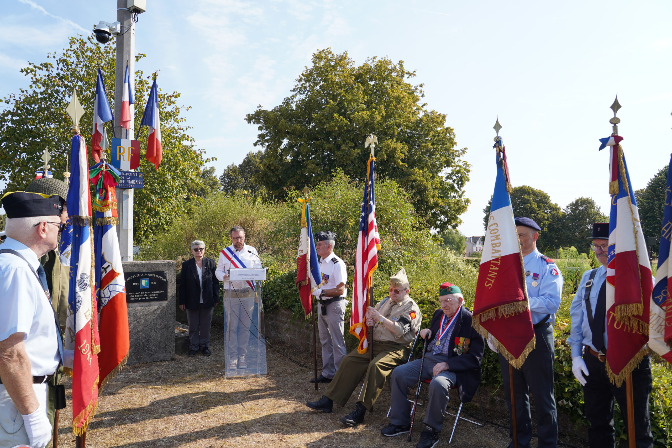 Longwy commémore la journée du souvenir national des combats de la Libération